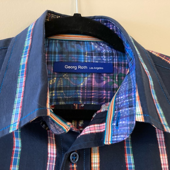 George Roth Long sleeve shirt size medium. - Picture 2 of 2